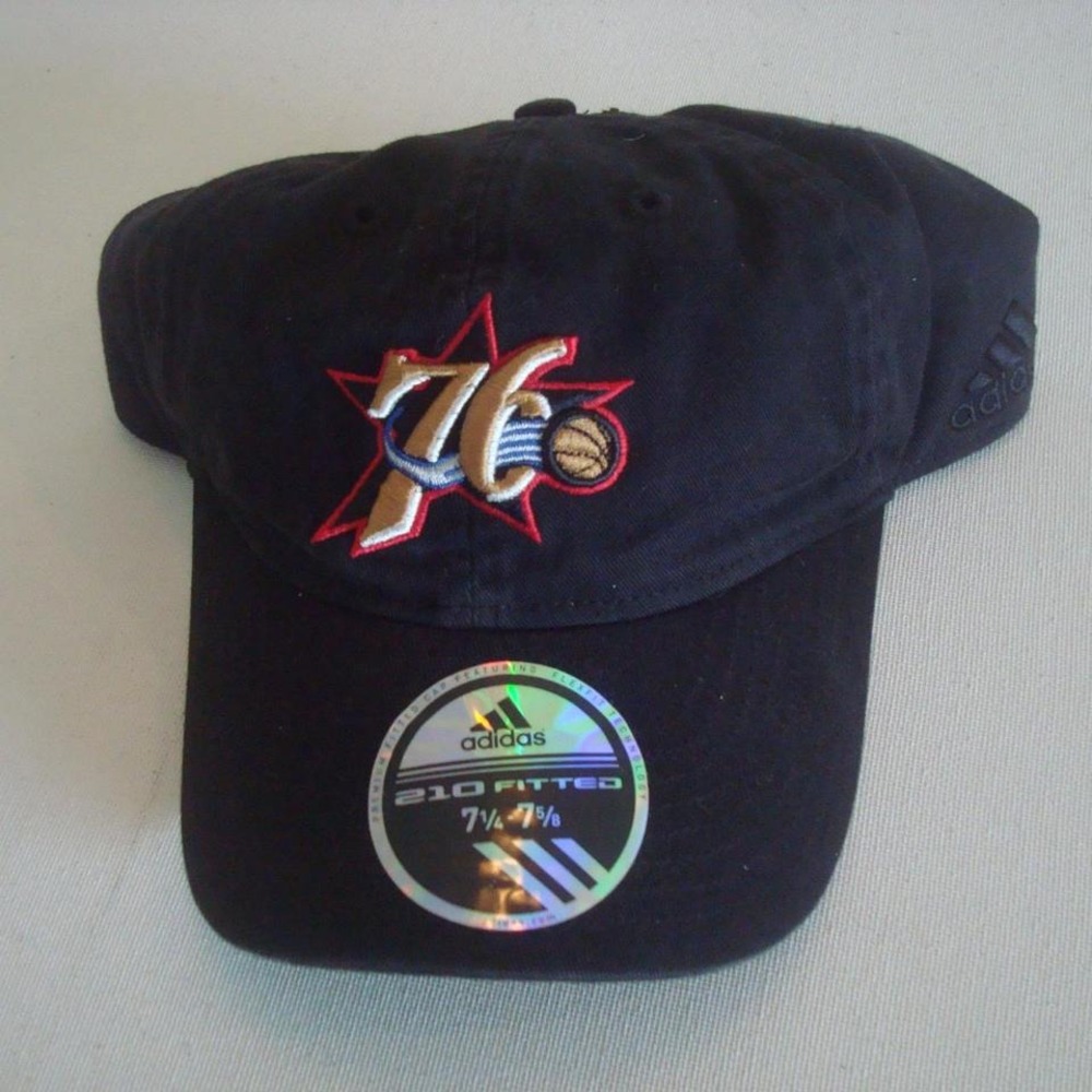 76ERS ADIDAS L/XL HAT CAP VINTAGE 00S Y2K J2